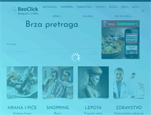 Tablet Screenshot of beoclick.rs